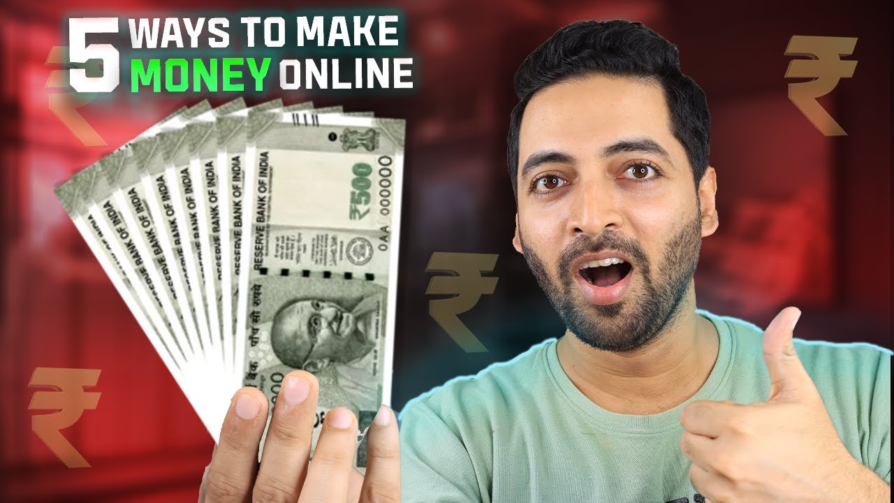 Top 5 Ways To Earn Money Online From Smartphone [2023-24]